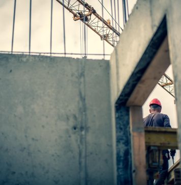 construction d'un bâtiment